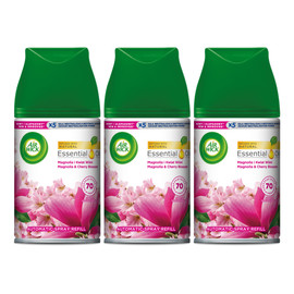 Wkład do automatycznego odświeżacza powietrza Magnolia i Kwiat Wiśni 3x250ml