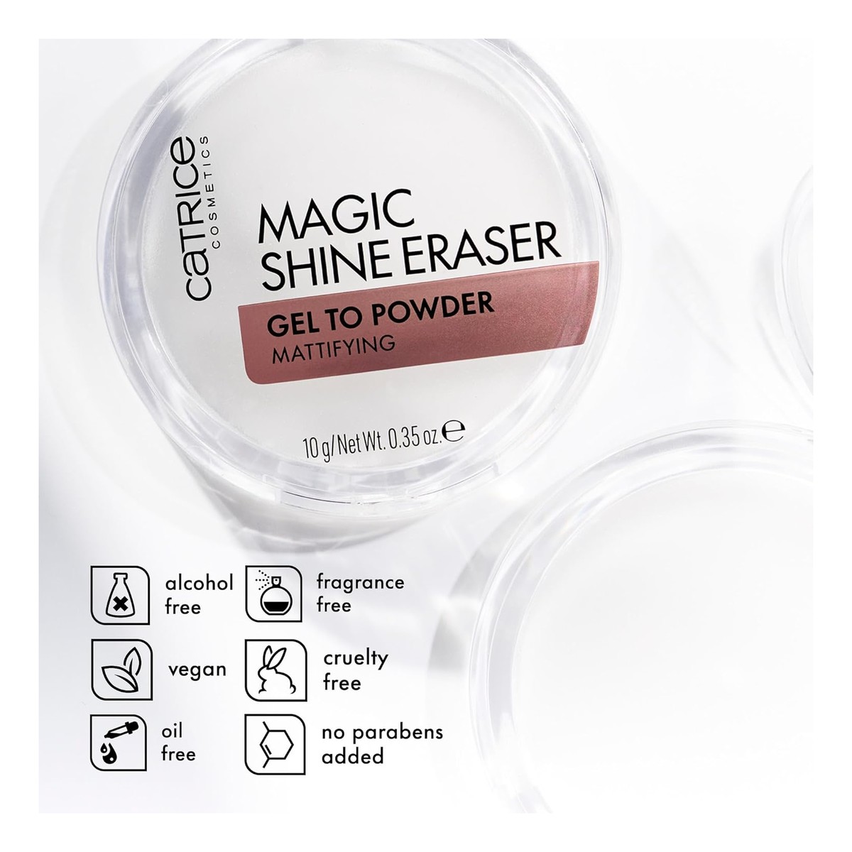 Catrice Puder matujący żelowo-pudrowy Magic Shine Eraser Gel To Powder 10g