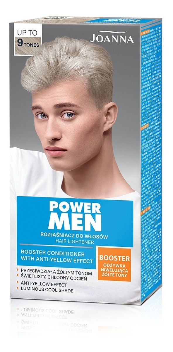 Power men rozjaśniacz do włosów (do 9 tonów) 1op.