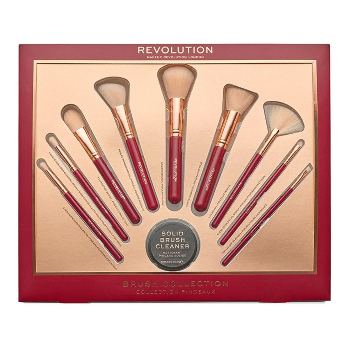 Makeup Revolution Ultimate Brush Collection Zestaw Prezentowy