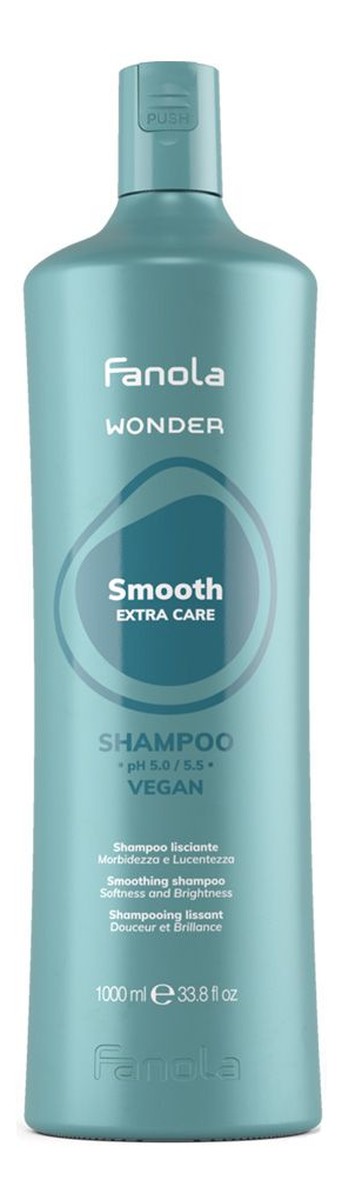 Wonder smooth extra care wygładzający szampon do włosów
