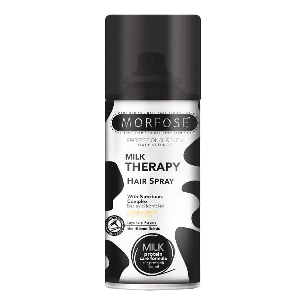 Morfose Milk therapy hair spray lakier do włosów flexible hold 75ml