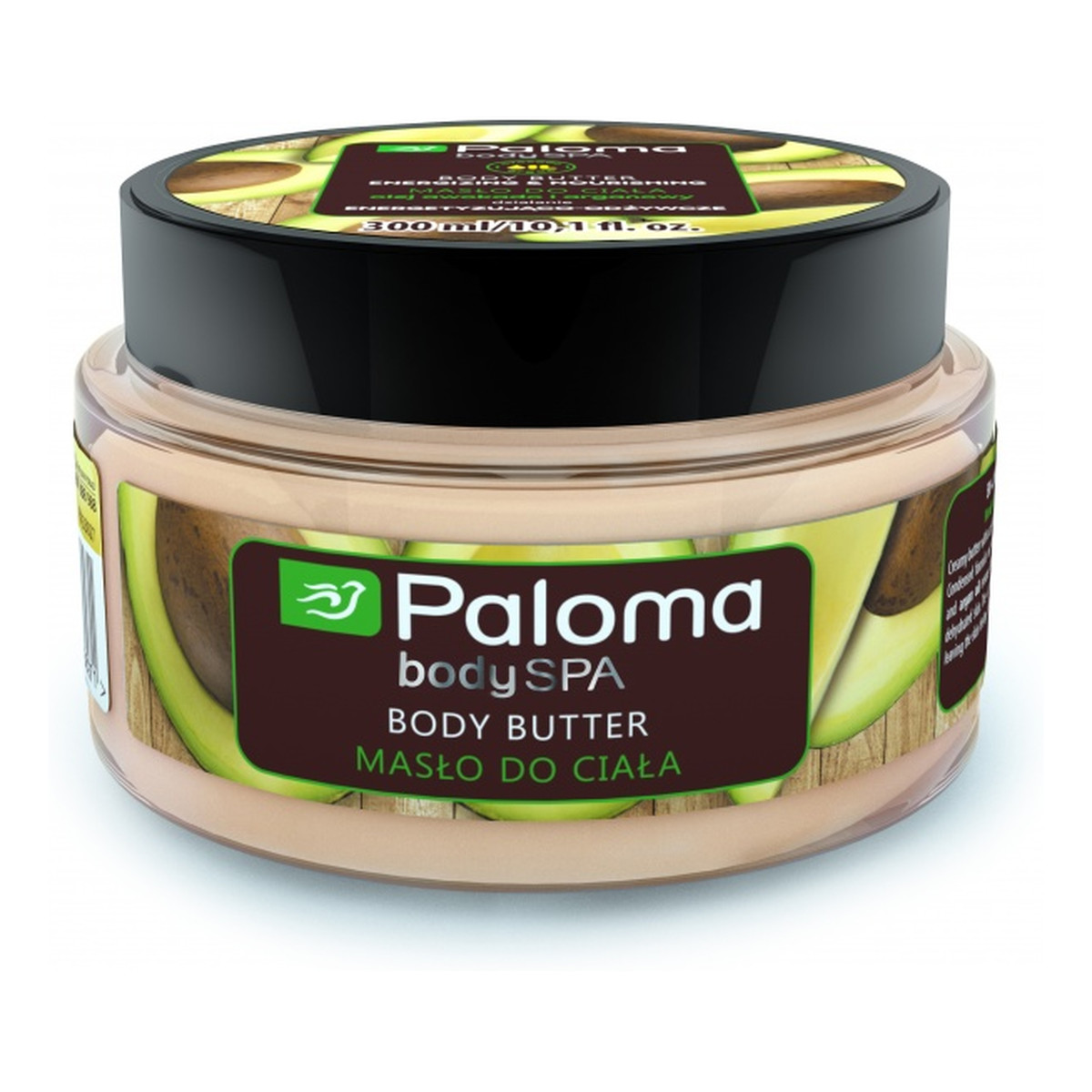 Paloma Body Spa Body Butter Energizing & Nourishing masło do ciała energetyzująco-odżywcze olej avocado i arganowy 300ml