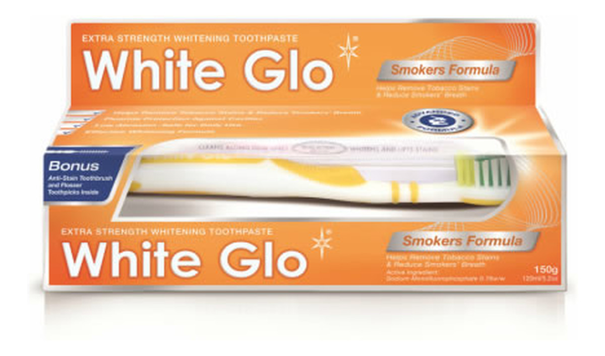 Smoker formula whitening wybielająca pasta do zębów dla palaczy 100ml + szczoteczka