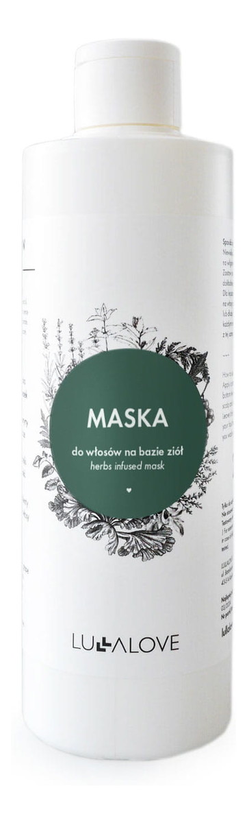 Maska do włosów na bazie ziół