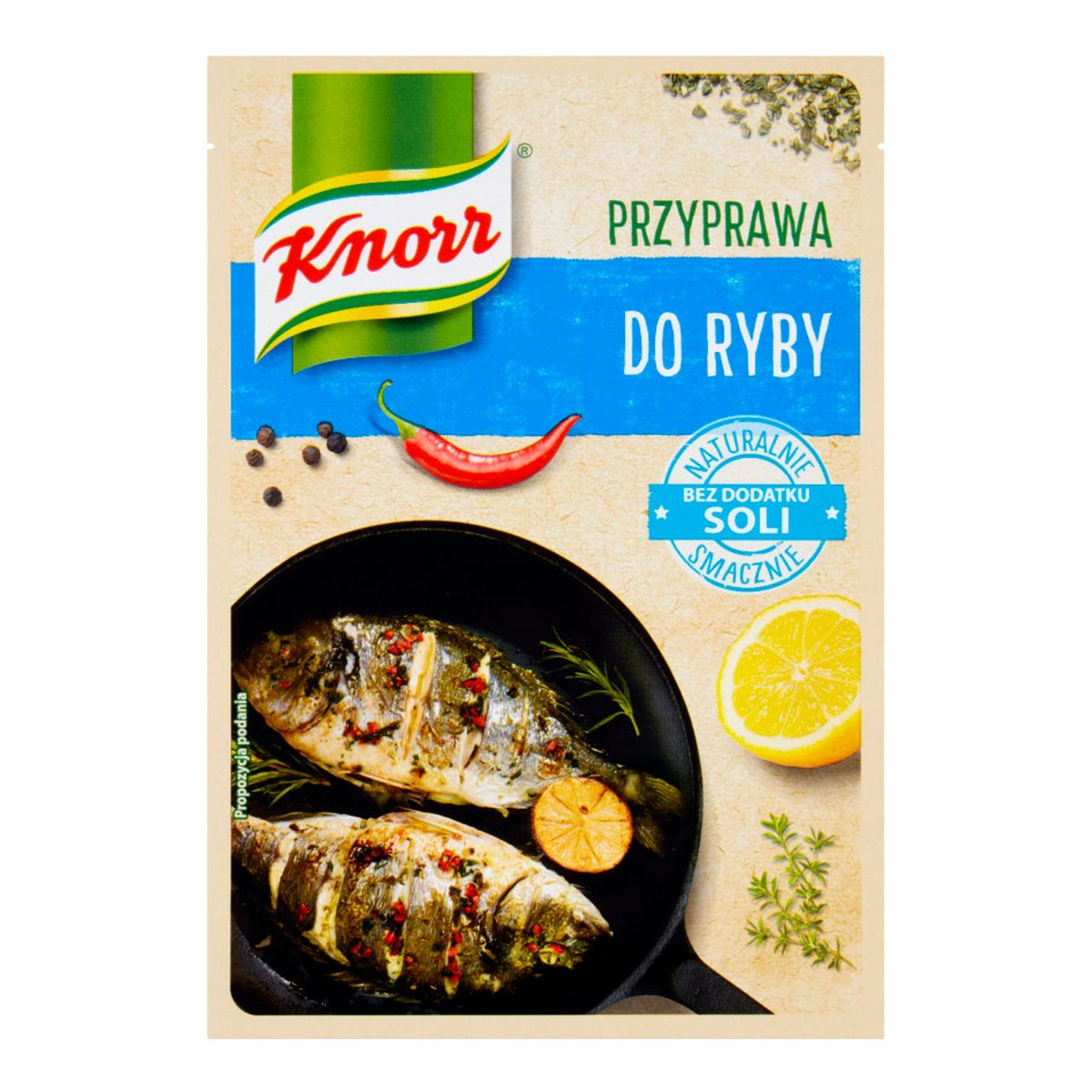 Knorr przyprawa do ryby bez soli 18g