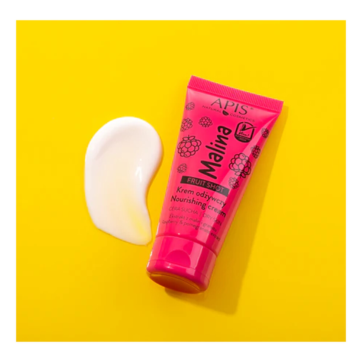 Apis Fruit Shot krem odżywczy do cery suchej Malina 50ml