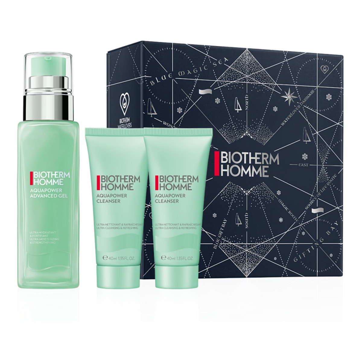 Biotherm Homme Aquapower Zestaw kosmetyków