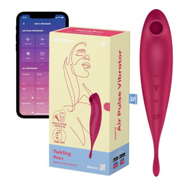 + wibrator pulsujący Dark Red