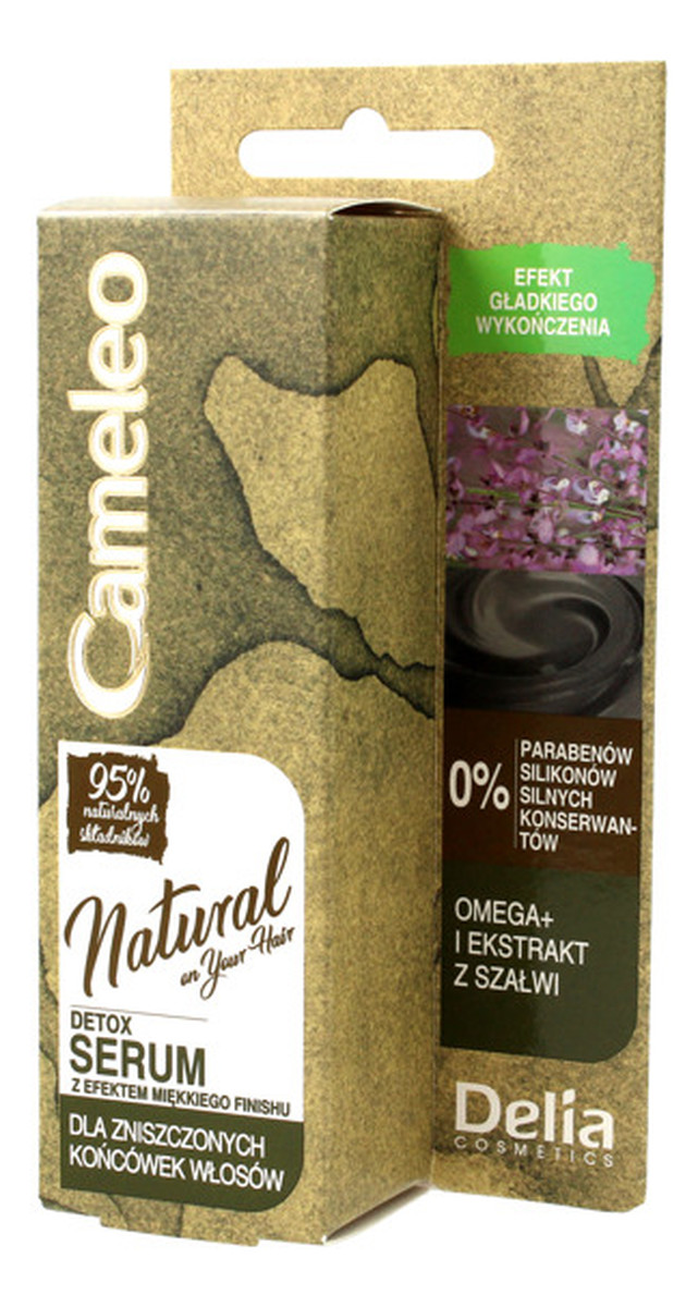 Natural DETOX SERUM DO WŁOSÓW na zniszczone końcówki