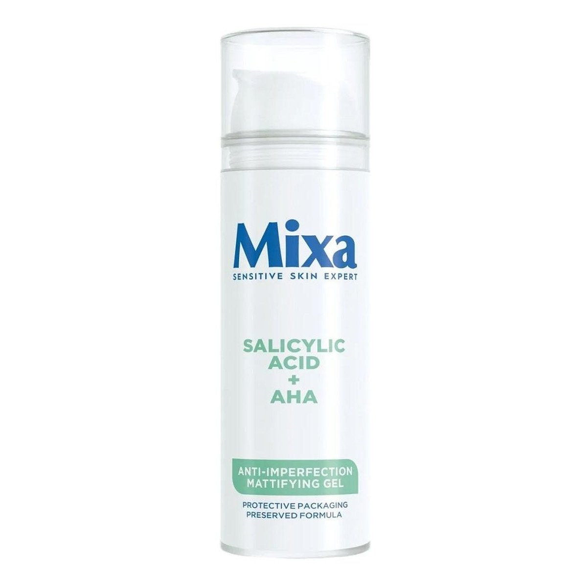 Mixa Matujący żel przeciw niedoskonałościom Kwas salicylowy + kwasy AHA 50ml