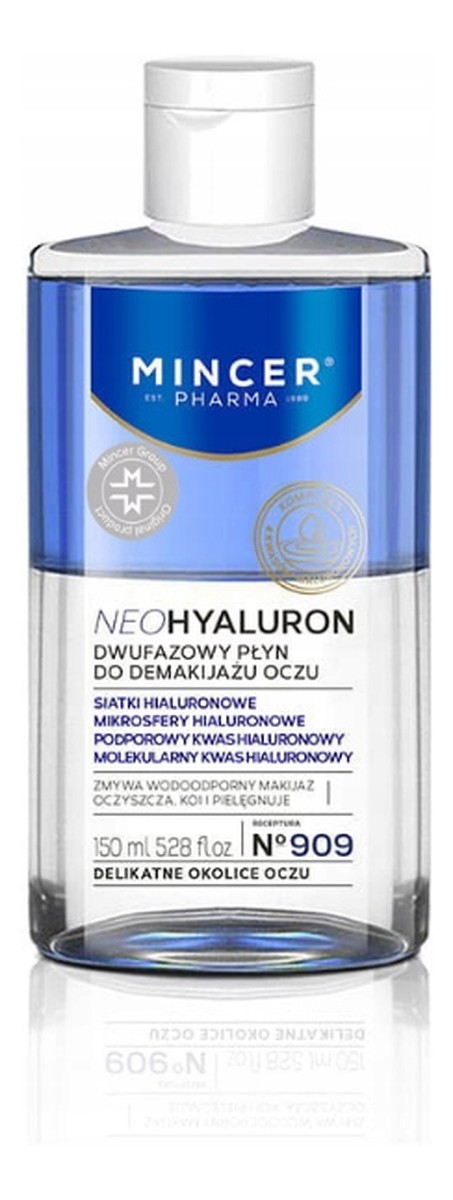 Płyn dwufazowy do demakijażu oczy No 909