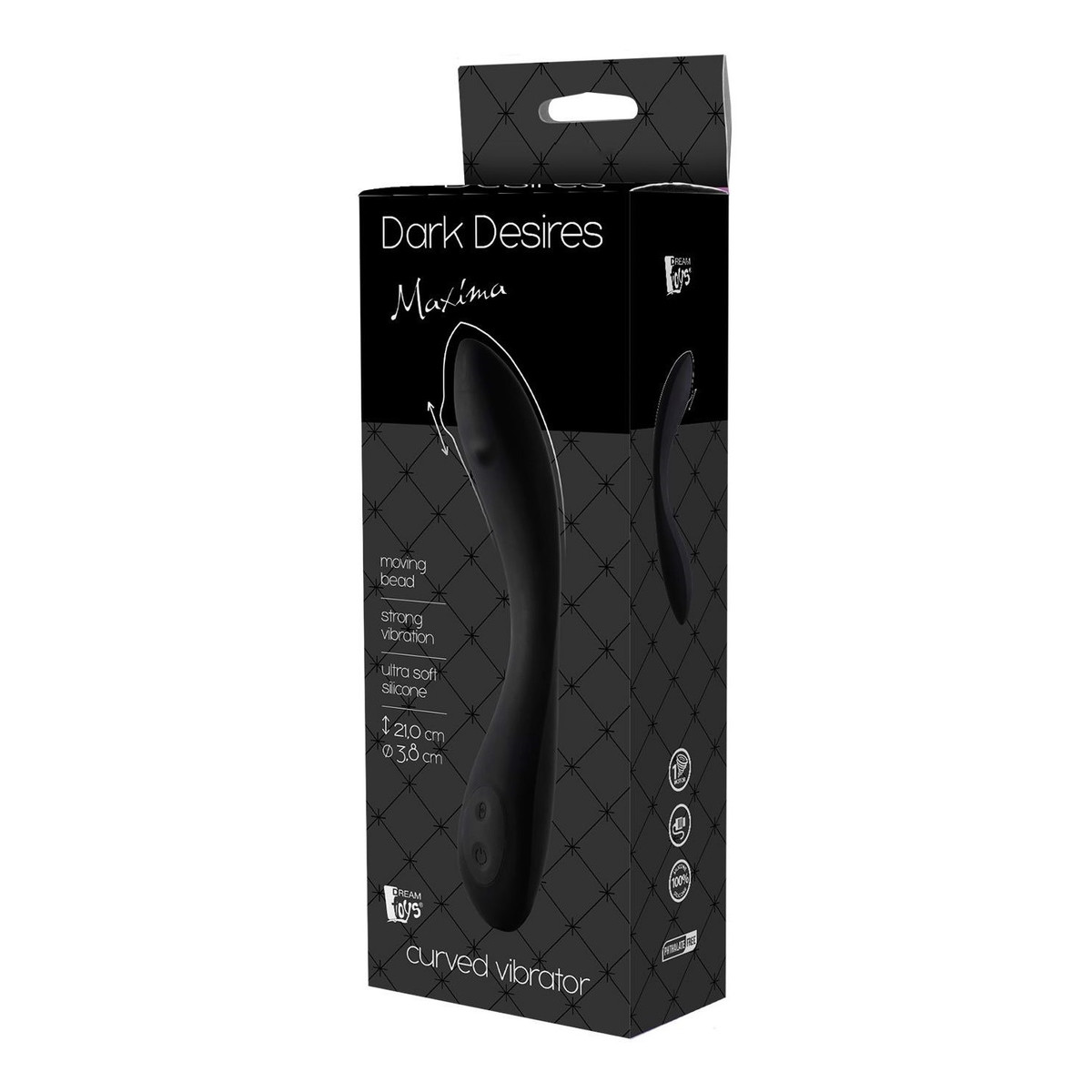 Dream Toys Dark desires maxima stymulator punktu g