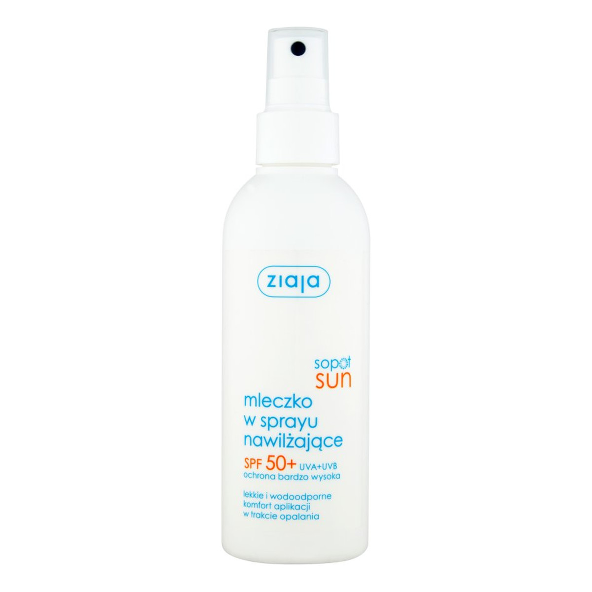 Ziaja Sopot Sun Mleczko w sprayu nawilżające SPF50+ 170ml