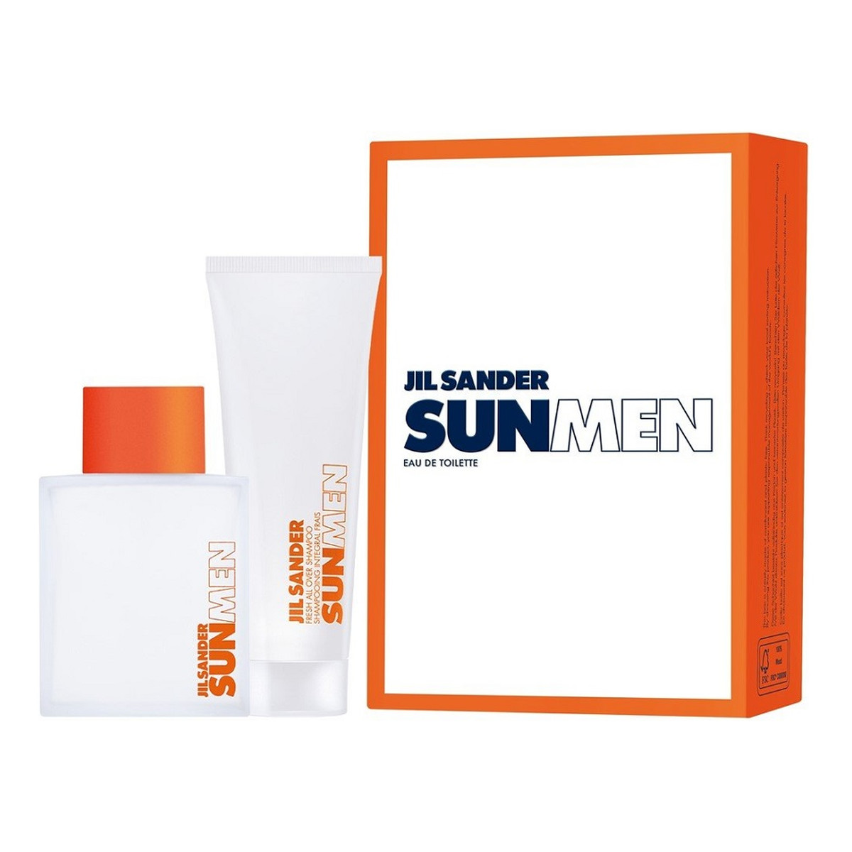 Jil Sander Sun Men Zestaw woda toaletowa spray 75ml + żel pod prysznic 75ml