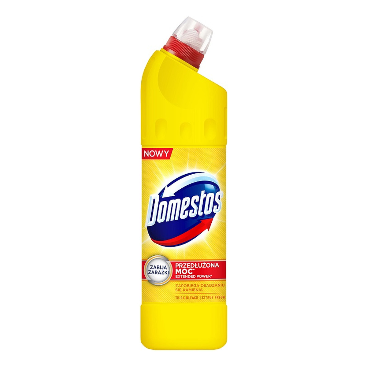Domestos 24H Plus Citrus Fresh Płyn czyszcząco-dezynfekujący do wc 1250ml