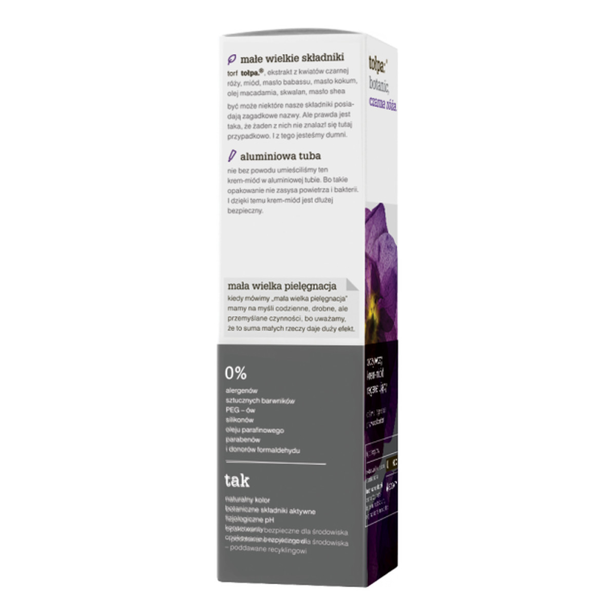 Tołpa Czarna Róża Botanic Odżywczy Krem-Miód Regenerujący Na Noc 40ml