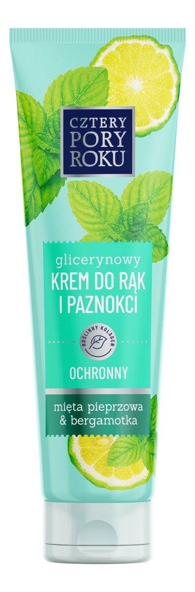 Mięta Pieprzowa & Bergamotka ochronny krem do rąk i paznokci