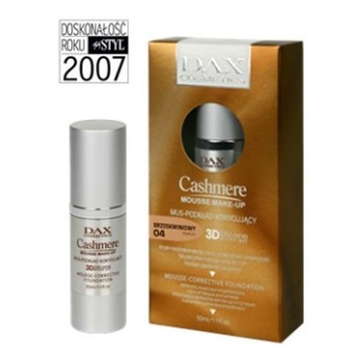 Cashmere Mousse Make-up Podkład Do Twarzy Korygujący 30ml