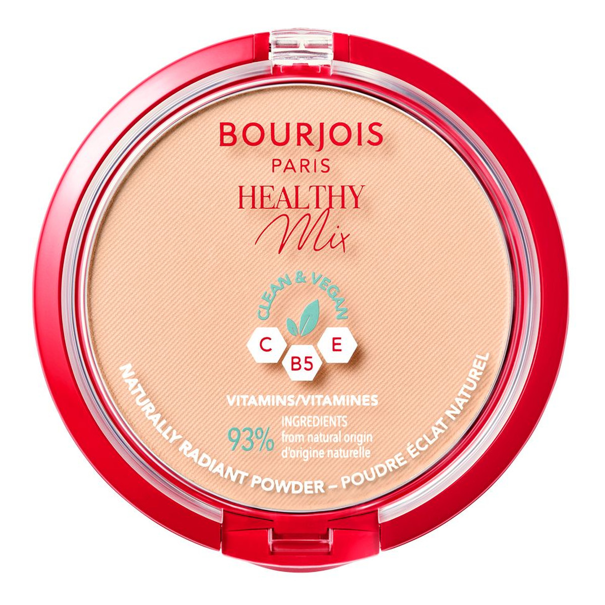 Bourjois Healthy Mix Clean&Vegan wegański puder matujący 11g