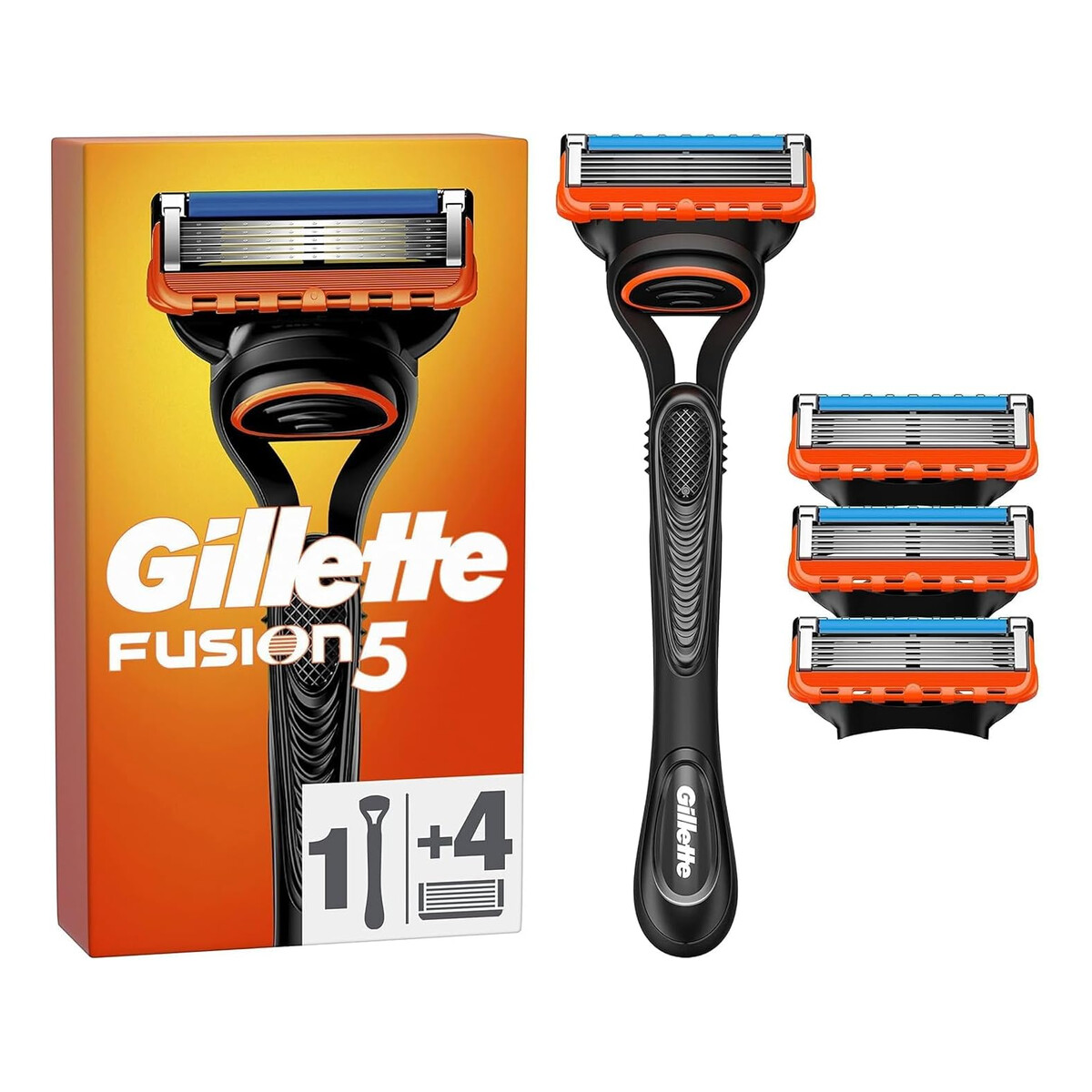 Gillette Fusion5 Maszynka do golenia + 4 wkłady