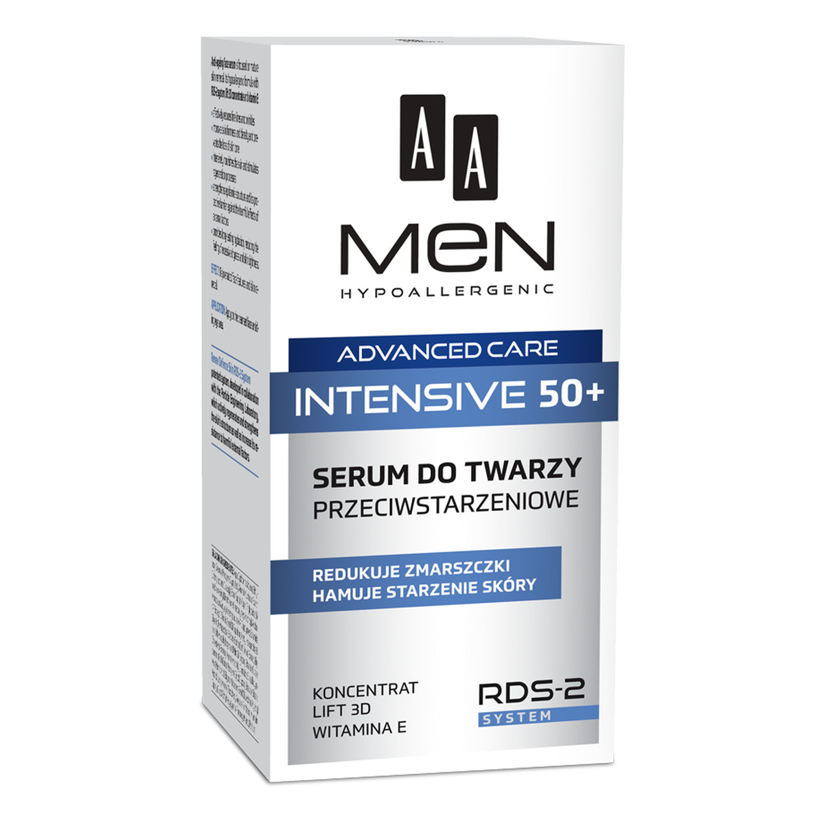 AA Intensive 50+ Advanced Care Serum Do Twarzy Przeciwstarzeniowe 50ml