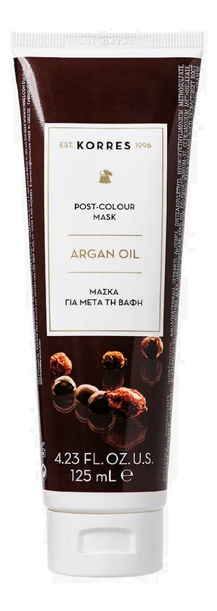 Argan oil post-colour mask maska do włosów farbowanych