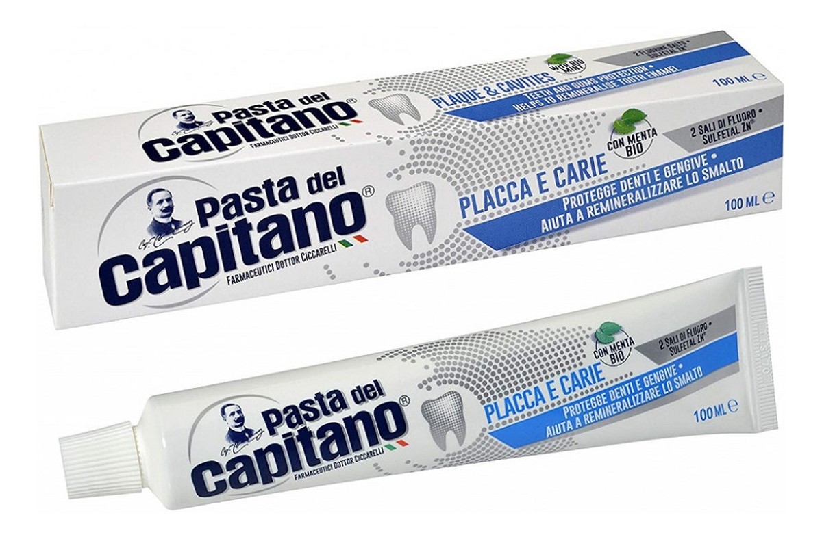 Placca E Carie ochronna pasta do zębów