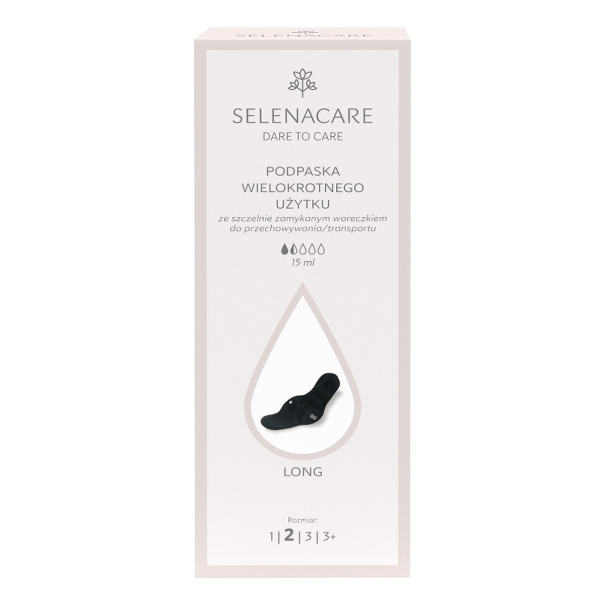 Selenacare Podpaska wielokrotnego użytku 2 long 15ml