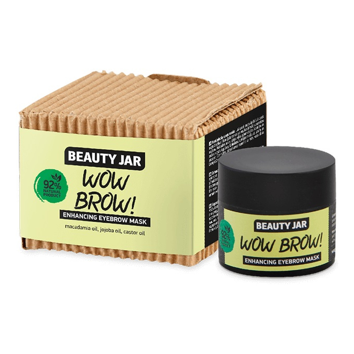 Beauty Jar Wow Brow! Maska do zagęszczenia brwi 15ml