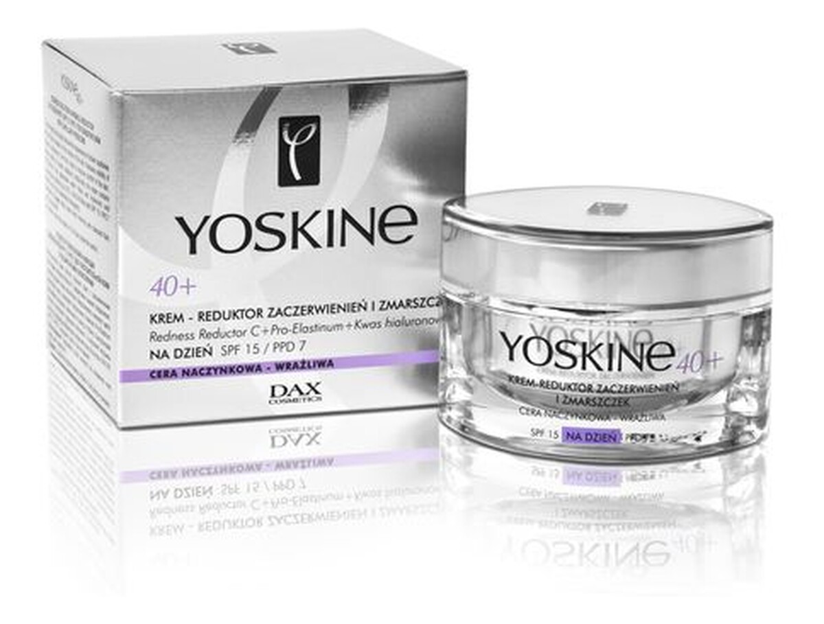 Krem Redukujący Zaczerwienienia i Zmarszczki Na Dzień SPF 15