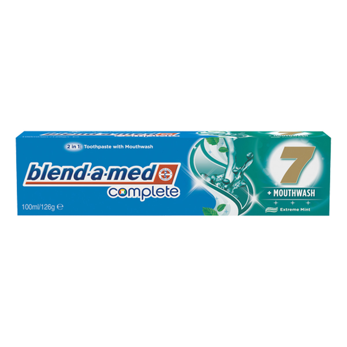 Blend-a-med Mouthwash Extreme Mint Complete 7 Pasta Do Zębów 100ml