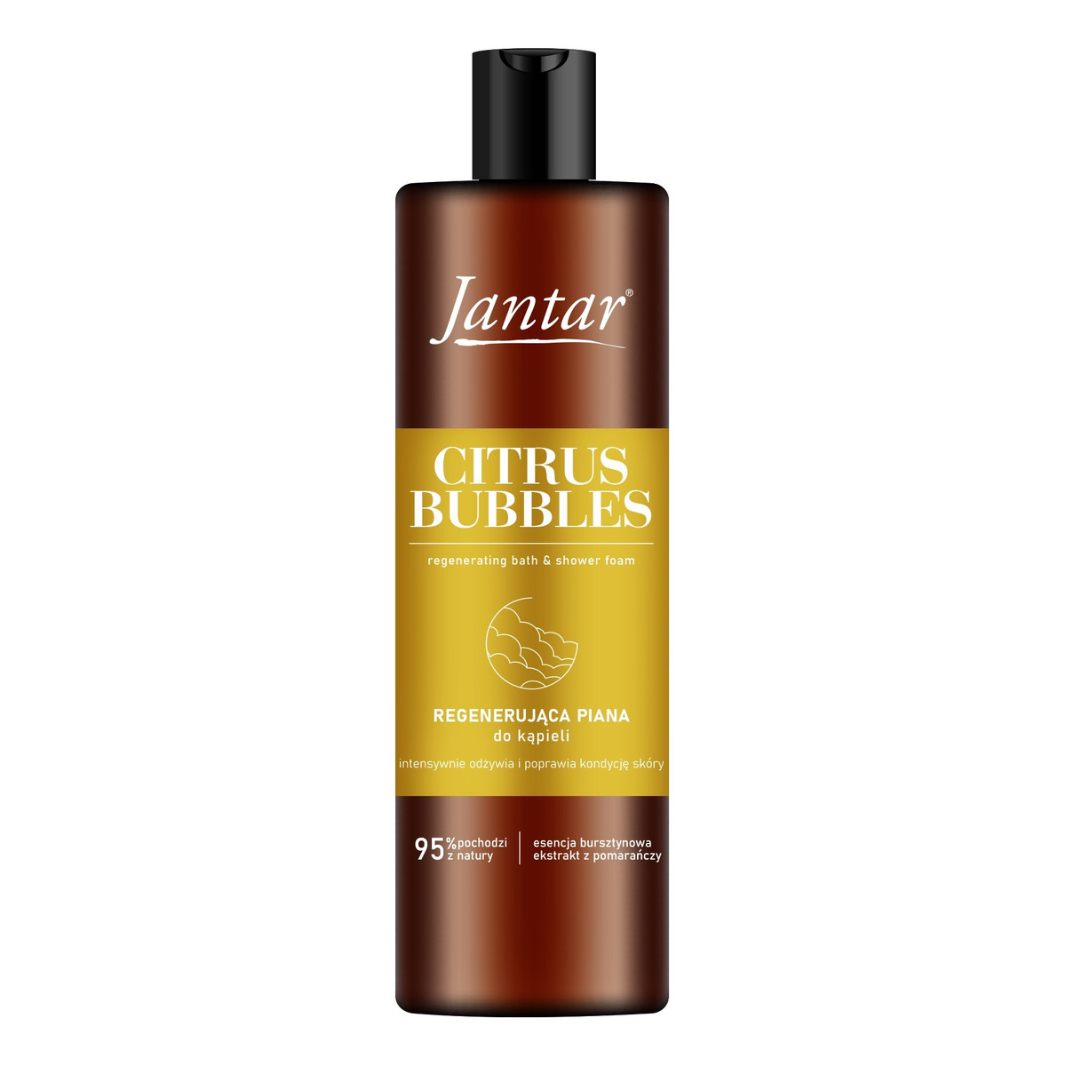 Jantar Piana do Kąpieli z Esencją Bursztynową i Ekstraktem z Pomarańczy] 400ml