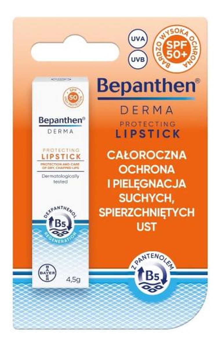 ochronna pomadka do ust SPF50