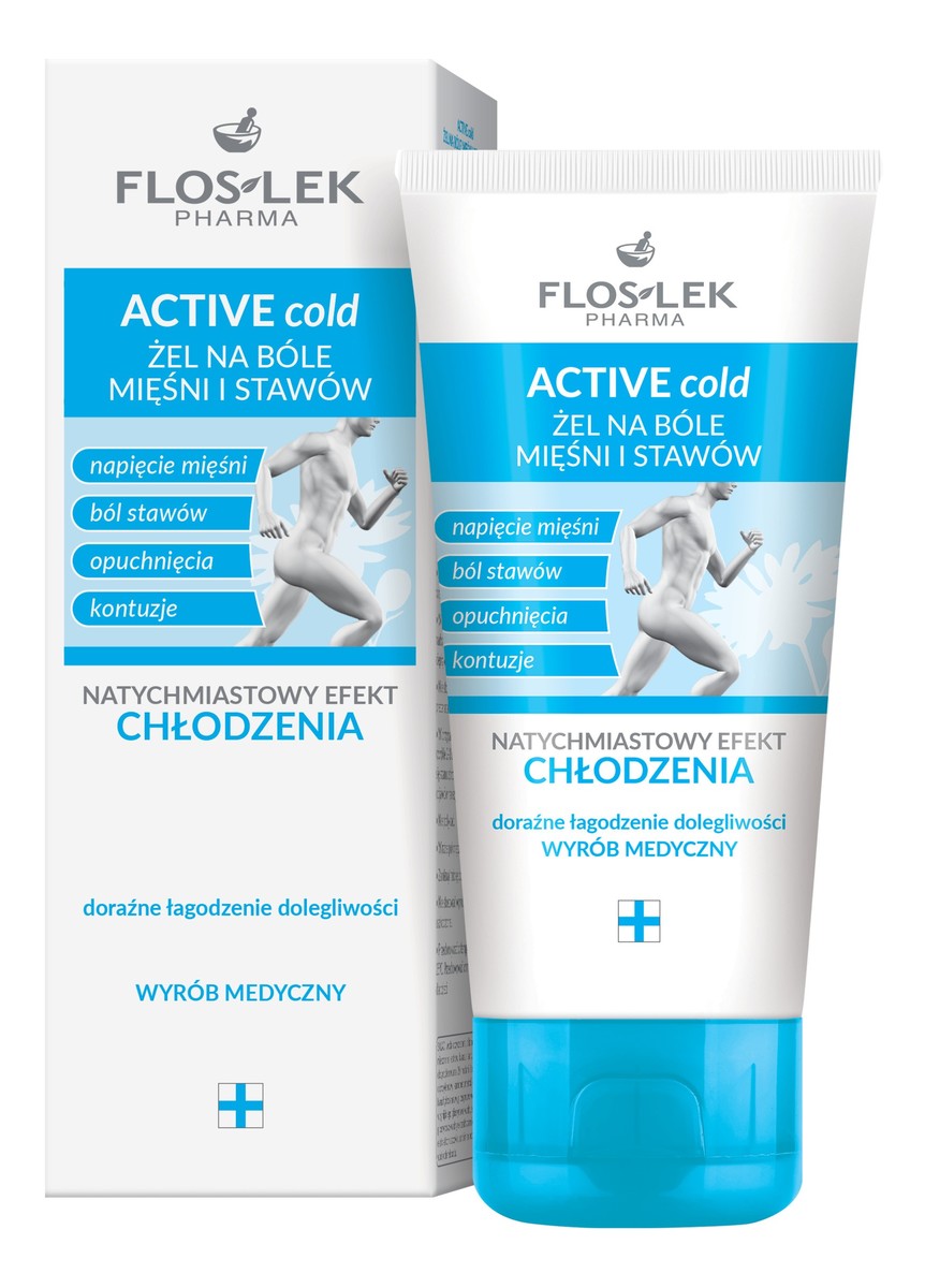 Chłodzący żel na bóle mięśni i stawów