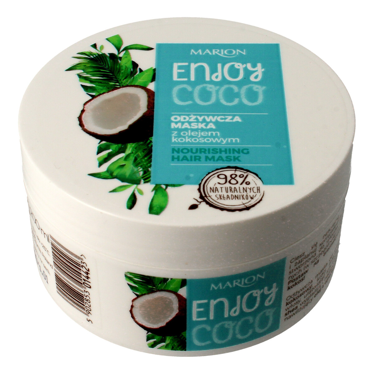 Marion Enjoy Coco odżywcza maska do włosów z olejem kokosowym 200ml
