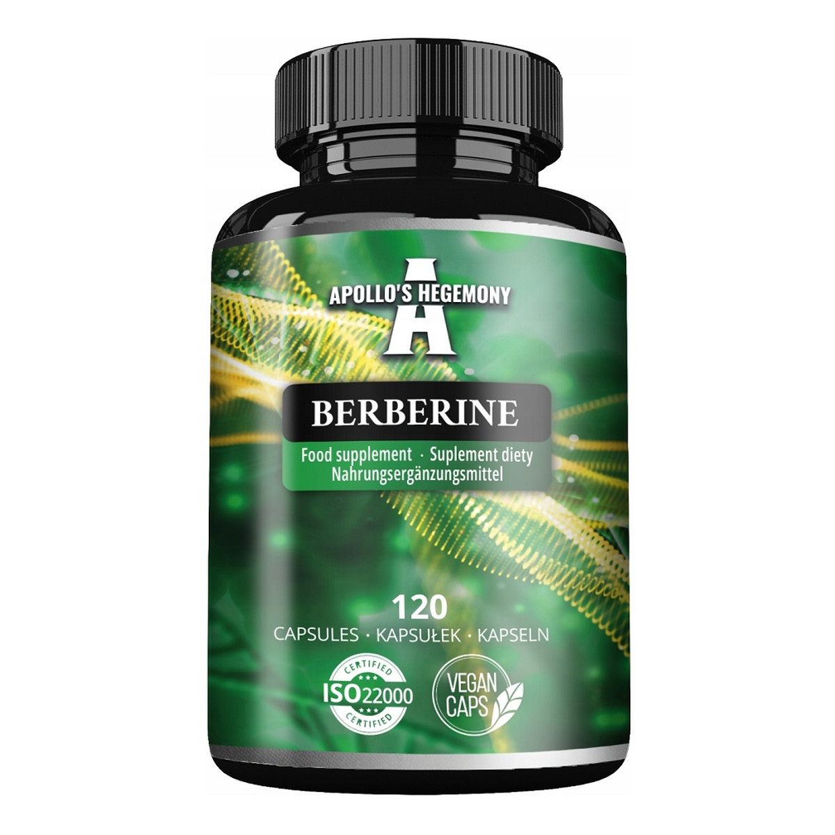 Apollo's Hegemony Berberine suplement diety 120 Kapsułek