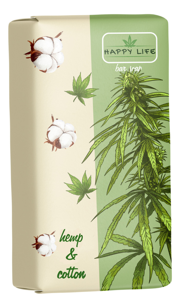 Mydło toaletowe konopie i bawełna, 180 g