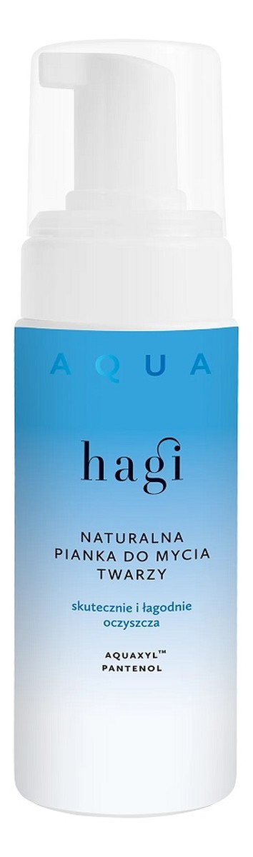 Aqua zone naturalna pianka do mycia twarzy