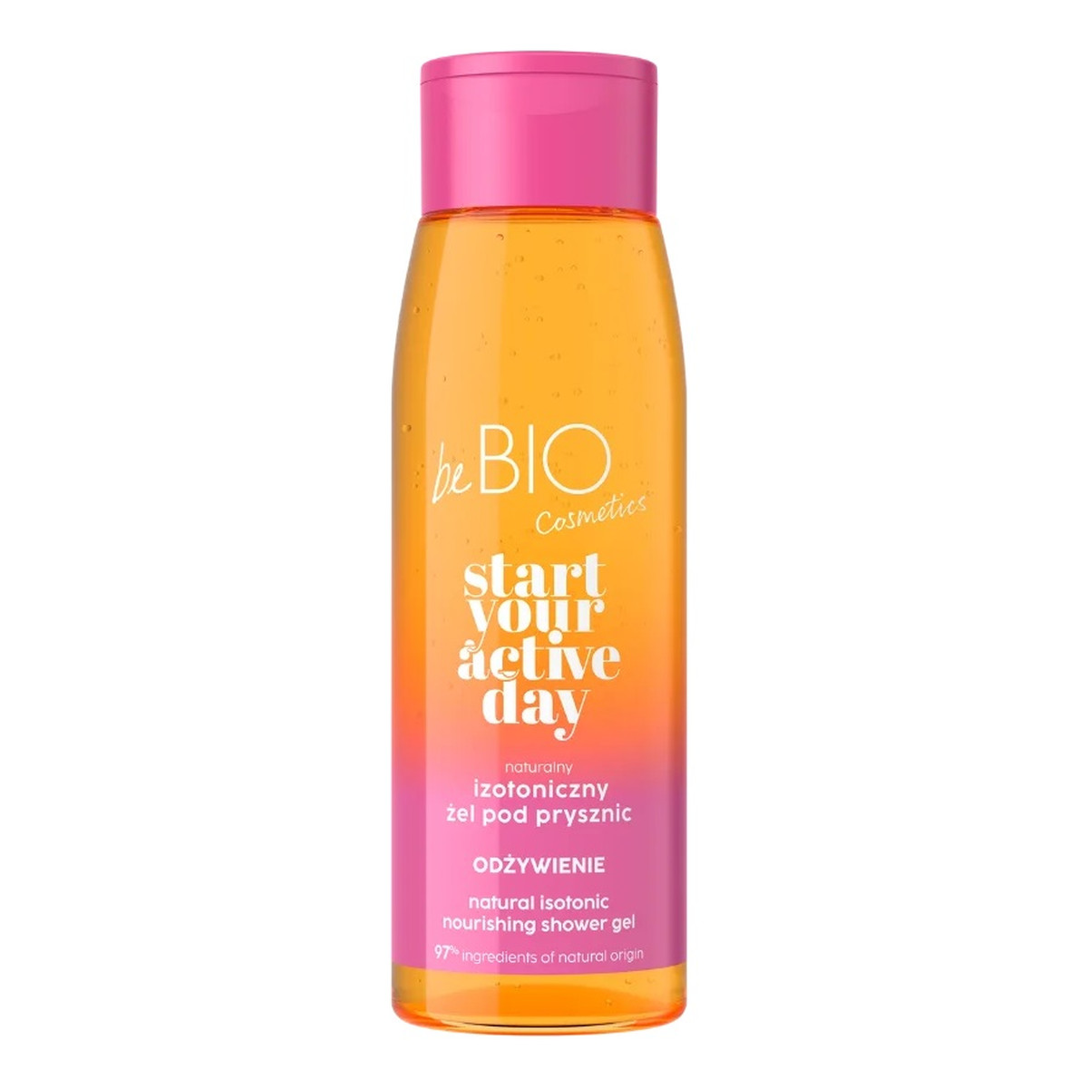 Be Bio Ewa Chodakowska Start Your Active Day naturalny izotoniczny Żel pod prysznic odżywienie 400ml