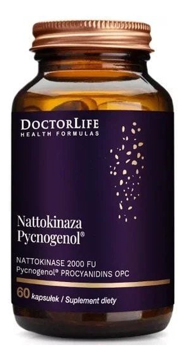 Nattokinase Pycnogenol 60 kapsułek