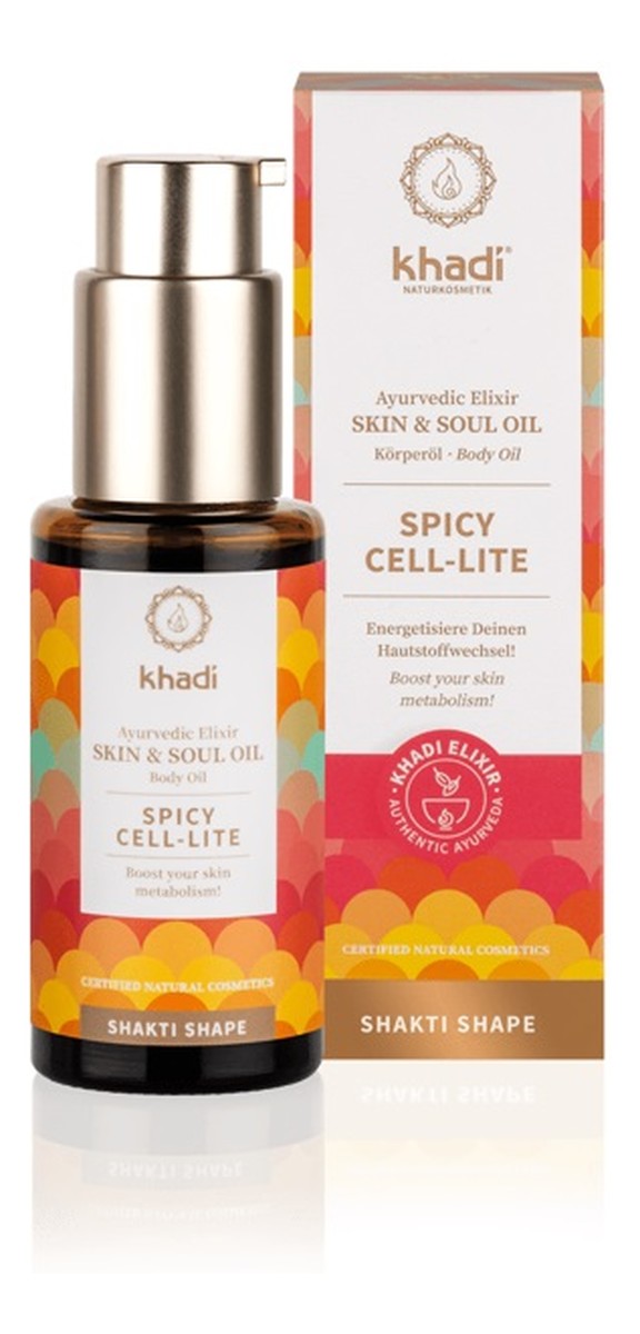 Oil pobudzający olejek na cellulit Spicy Cell-Lite