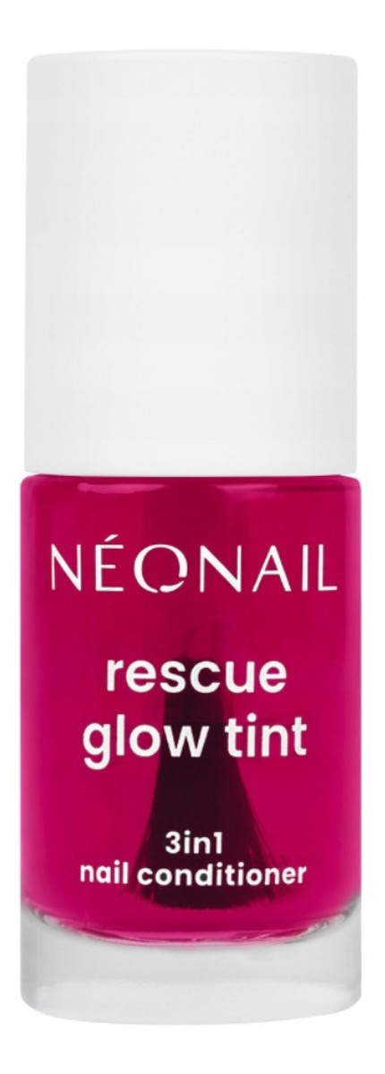 Rescue Glow Tint regenerująca odżywka do paznokci Glazed Raspberry