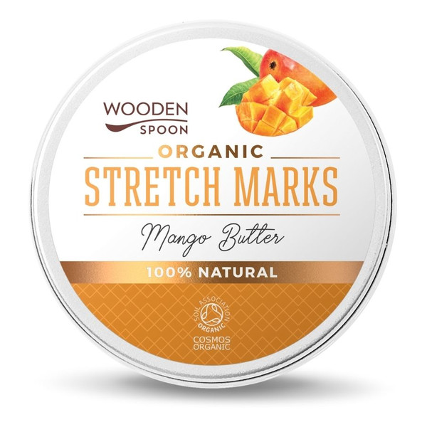 Wooden Spoon Organic Stretch Marks Organiczne masło przeciw rozstępom 100ml