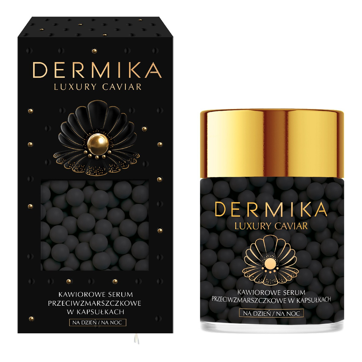 Dermika Luxury Caviar Kawiorowe Serum przeciwzmarszczkowe w kapsułkach 60g