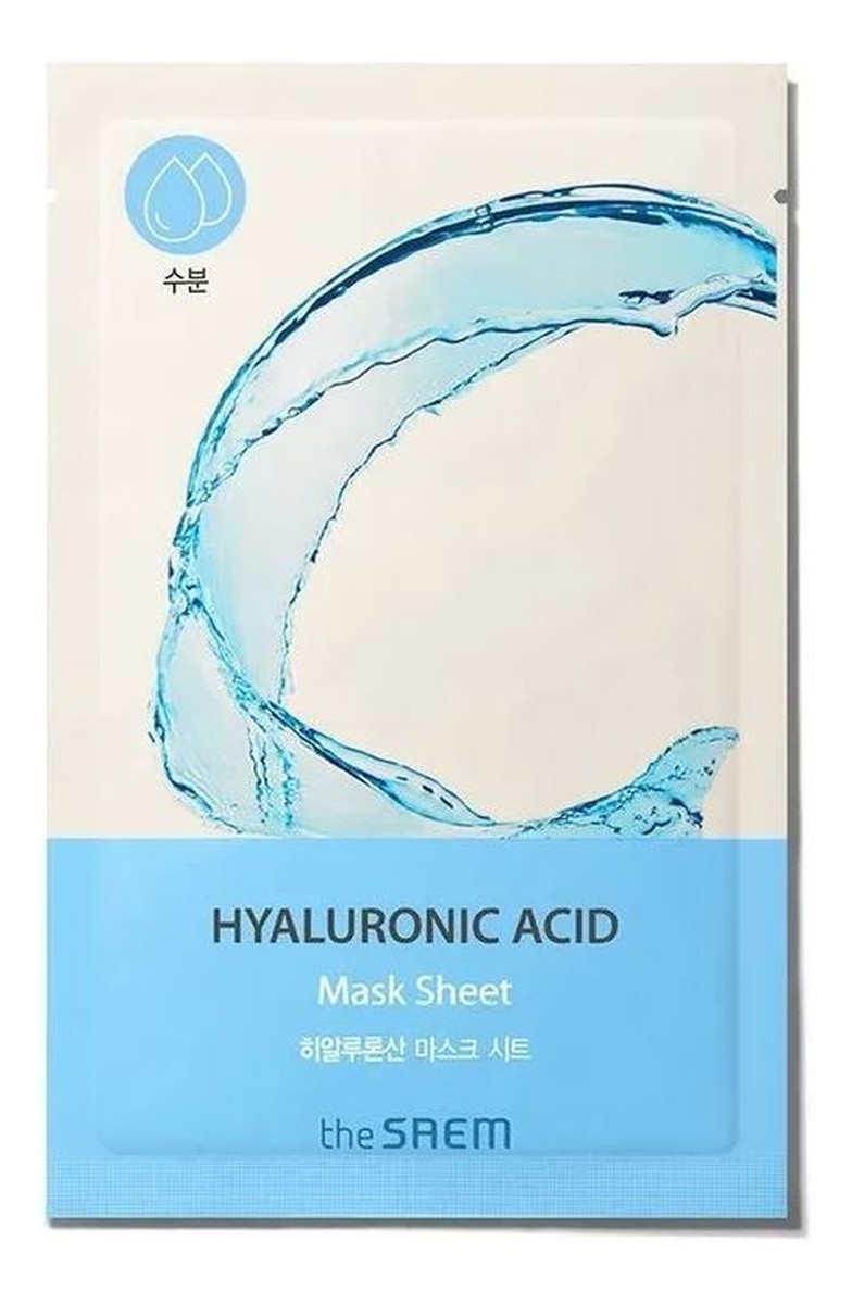 The saem bio solution maska w płachcie nawadniająca-hyaluronic acid