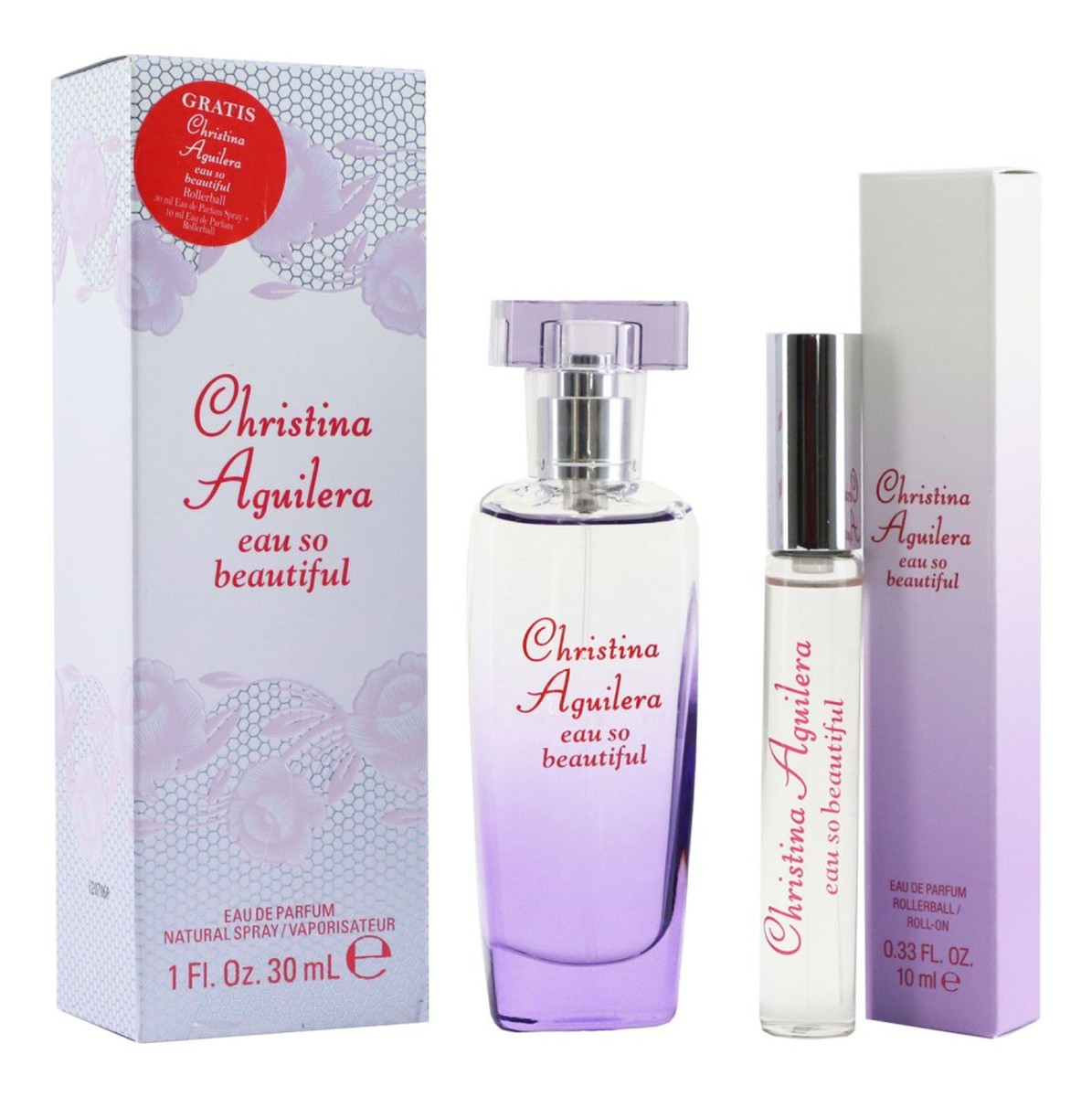 Zestaw woda perfumowana spray 30ml + woda perfumowana roll-on 10ml