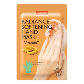 Radiance softening hand mask “vitamin” rozjaśniająco-zmiękczająca maseczka do dłoni z witaminami 1 para
