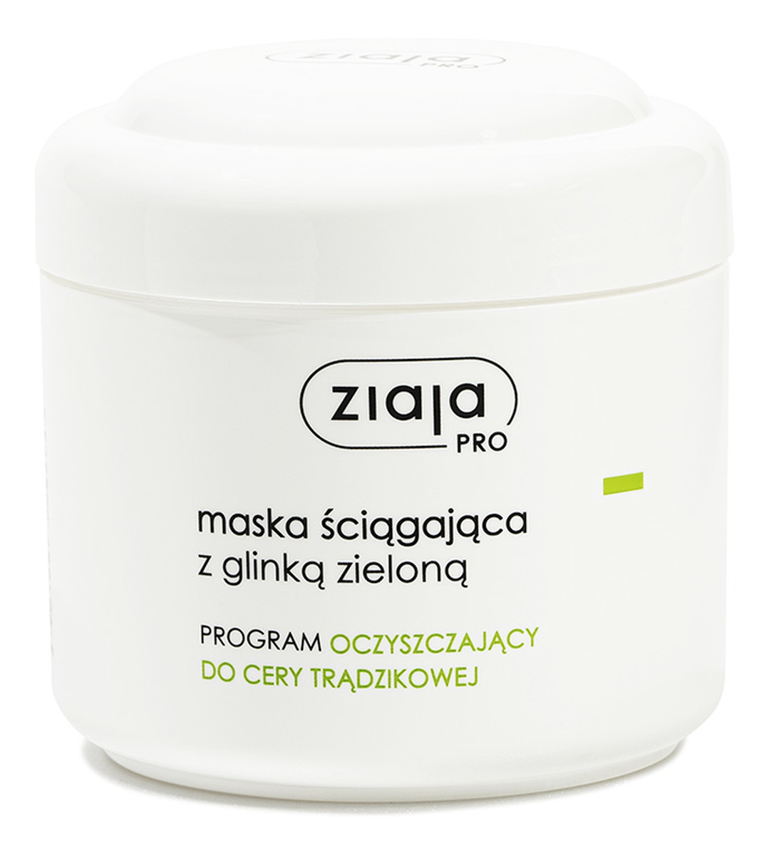 Maska ściągająca z glinką zieloną
