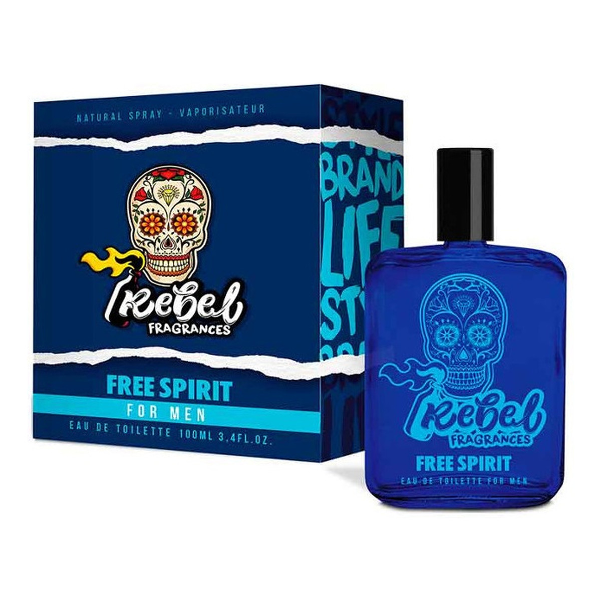 Rebel Free Spirit For Men Woda toaletowa spray 100ml